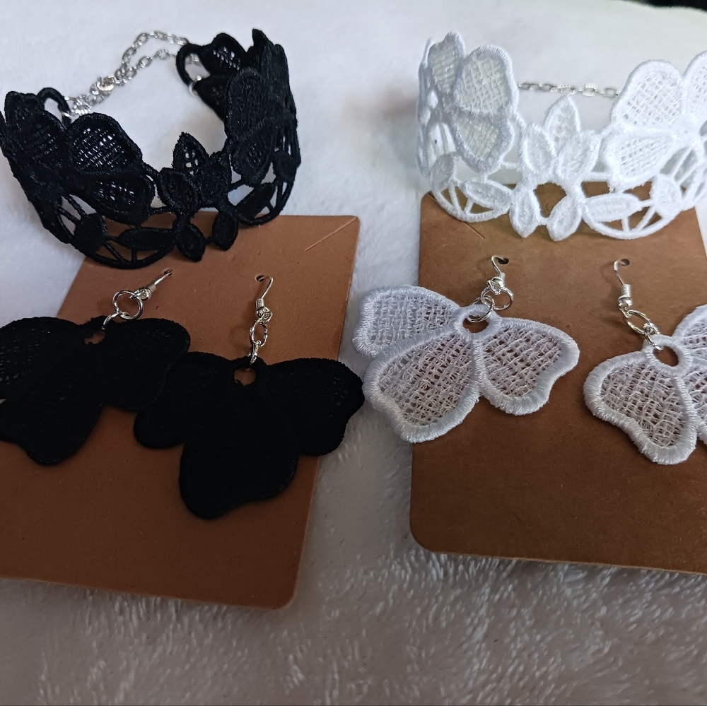 Embroidered Lace Set - Picture 2 of 4